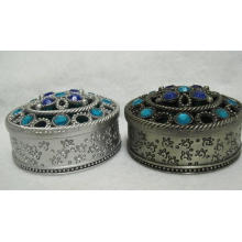 Royal Design Round Jewelry Box, Jewelry Set Box